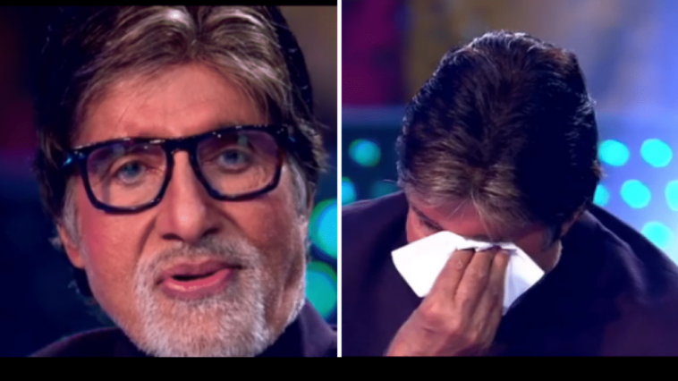 Big B Gets Emotional