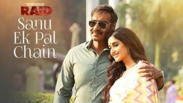 sanu ek pal chain video song