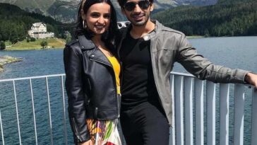 Mohit Sehgal & Sanaya Irani in Switzerland Trip