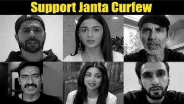bollywood support janta curfew