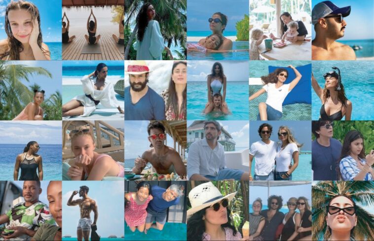 bollywood actors maldives photos