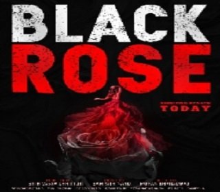 black rose poster