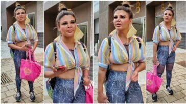 rakhi sawant spotted