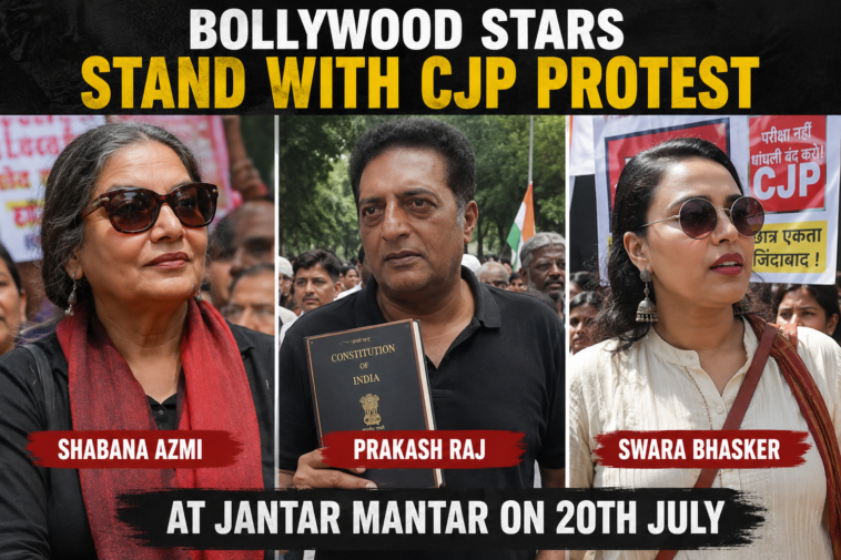 bollywood cjp protest